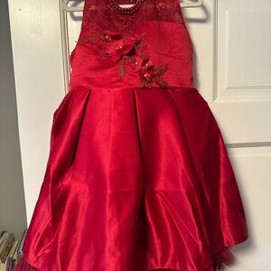 Elegant Red Kids Dress- brand new!
